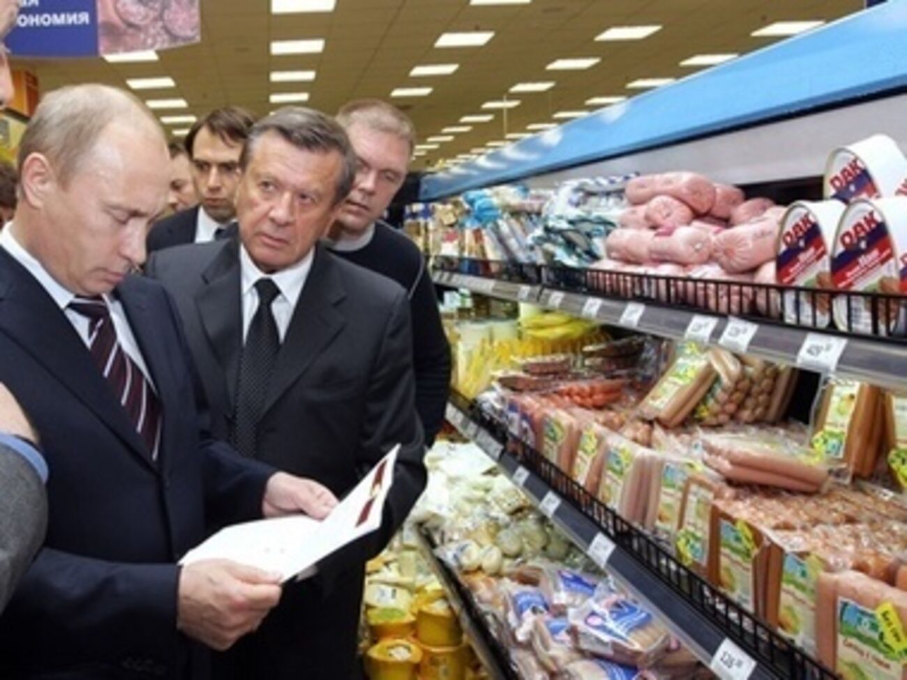 Ограничения России на импорт продуктов привели к росту цен в стране