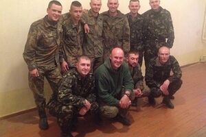 Бойцы батальона "Киевская Русь"