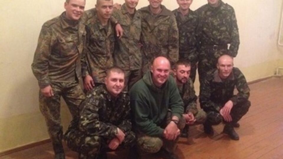 Бойцы батальона "Киевская Русь"