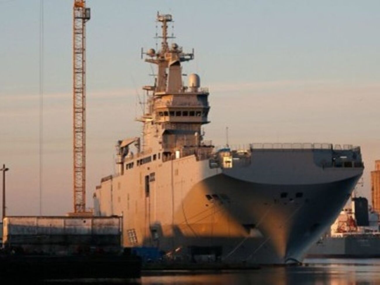 Заказанный Россией "Мистраль" уже готов