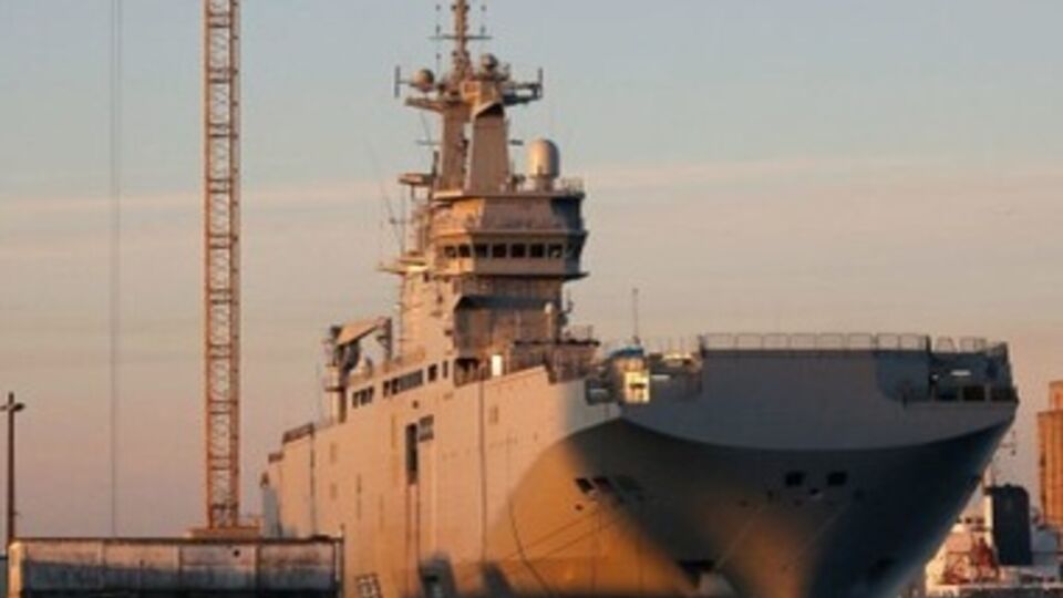 Заказанный Россией "Мистраль" уже готов