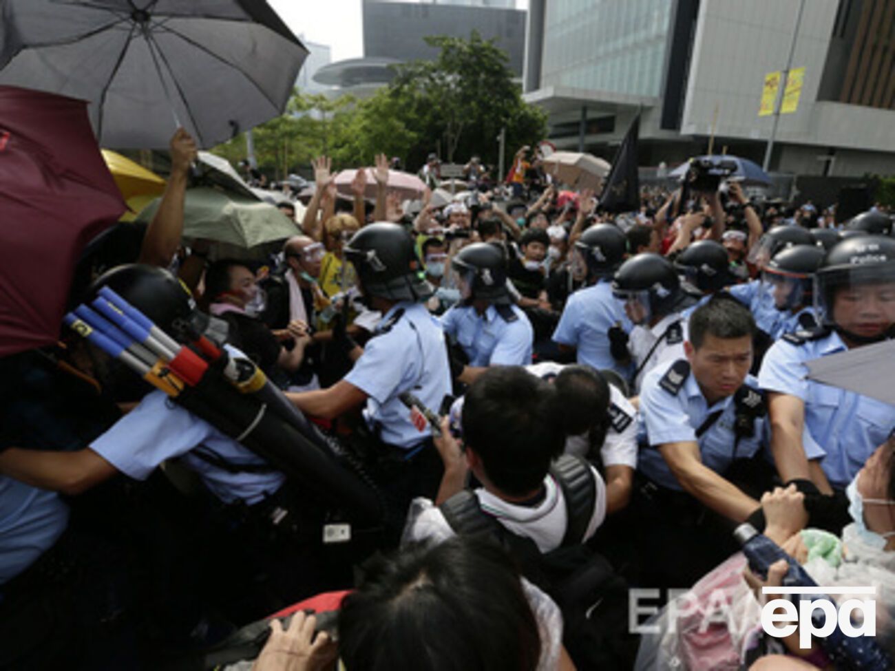 Протесты в Гонгконге продолжаются