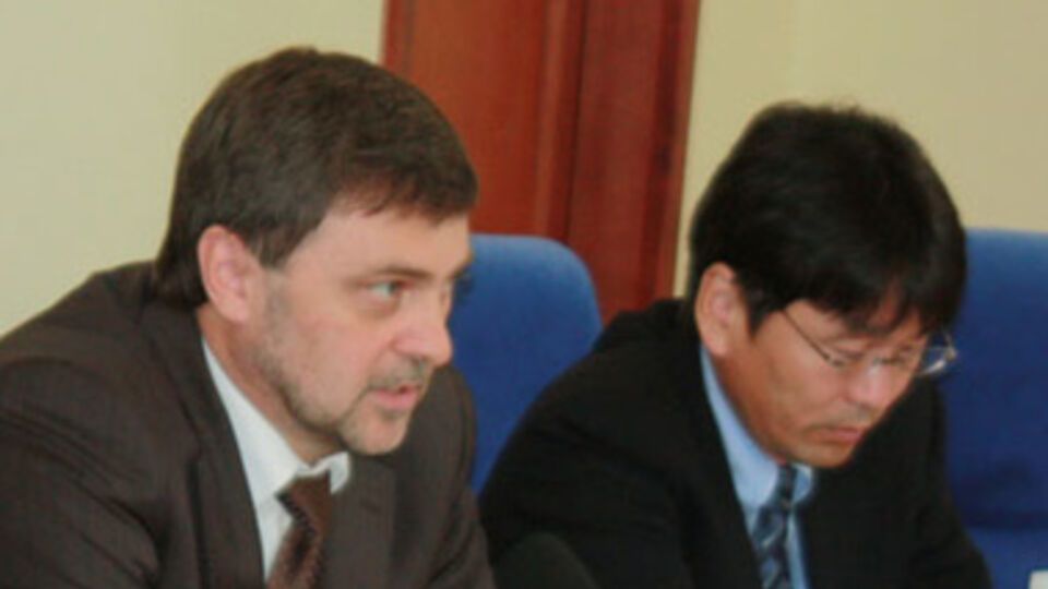Константин Ворушилин (слева) долгое время работал в компаниях Петра Порошенко
