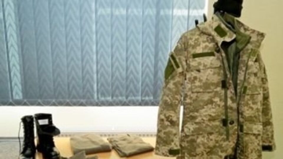 Военных обеспечат теплыми вещами