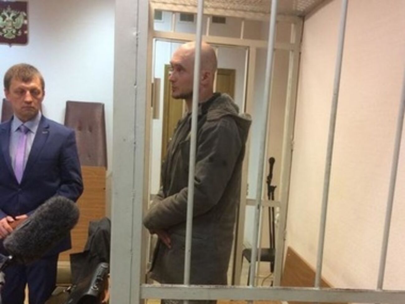Олег Миронов в зале суда