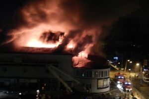 Пожар в "Жовтне"