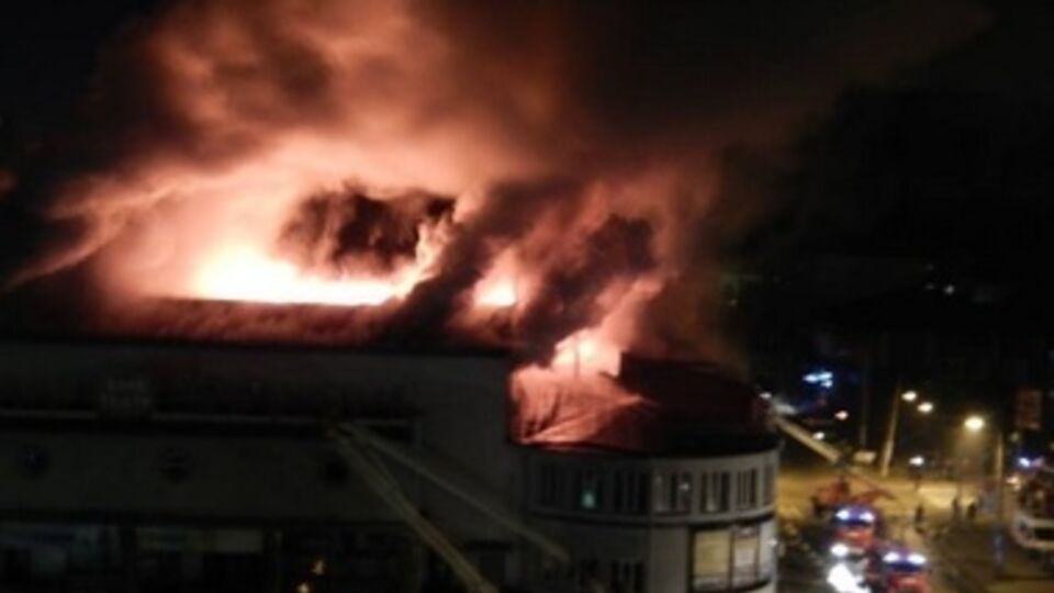 Пожар в "Жовтне"