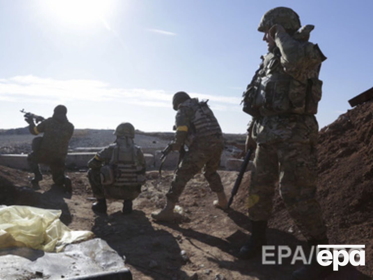 Украинская армия готовится встречать боевиков