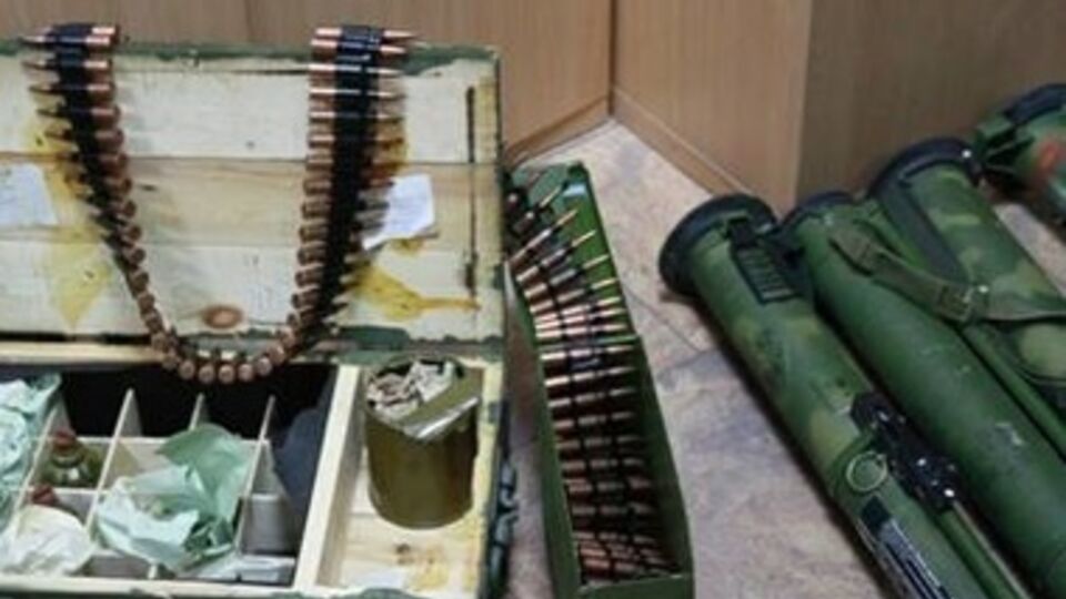 Арсенал, который хранился у террористов