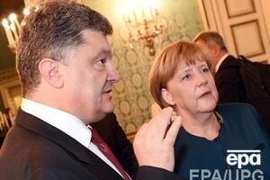 Меркель и Порошенко обсудили газовый вопрос