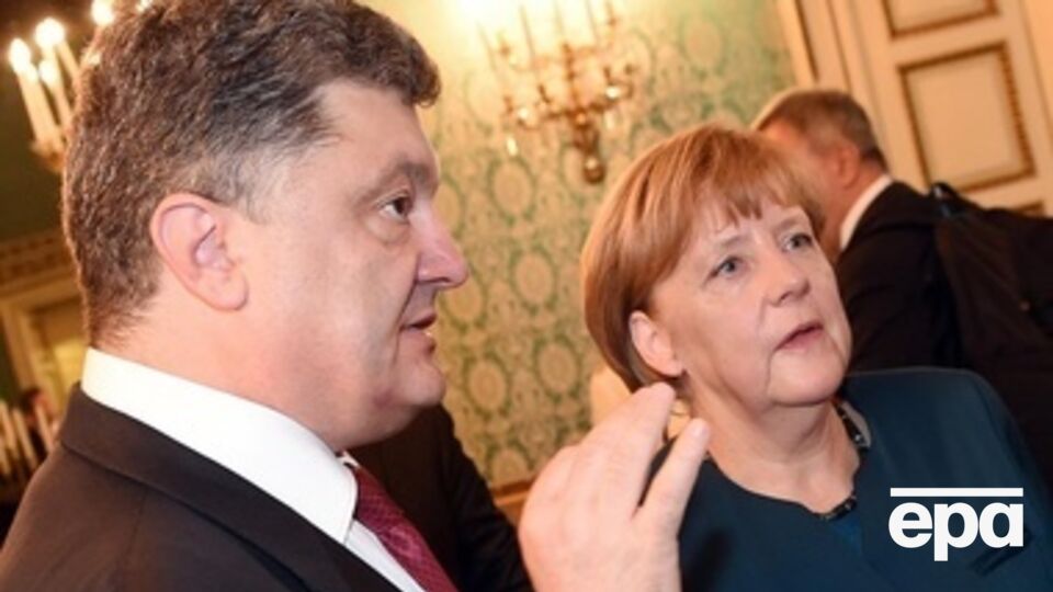 Меркель и Порошенко обсудили газовый вопрос