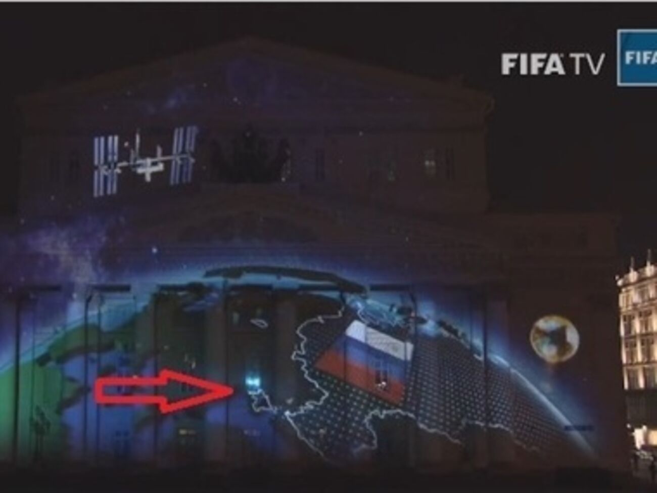 Крым в промо-ролике ЧМ-2018 показан как часть РФ