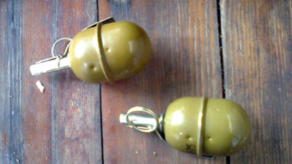 Две гранаты задержанный возил с собой в автомобиле