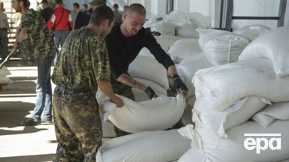 Российская гуманитарка снова незаконно въехала в Украину