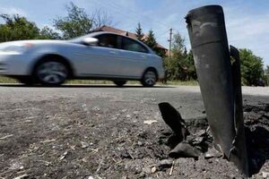 Школьники попытались переместить найденный снаряд