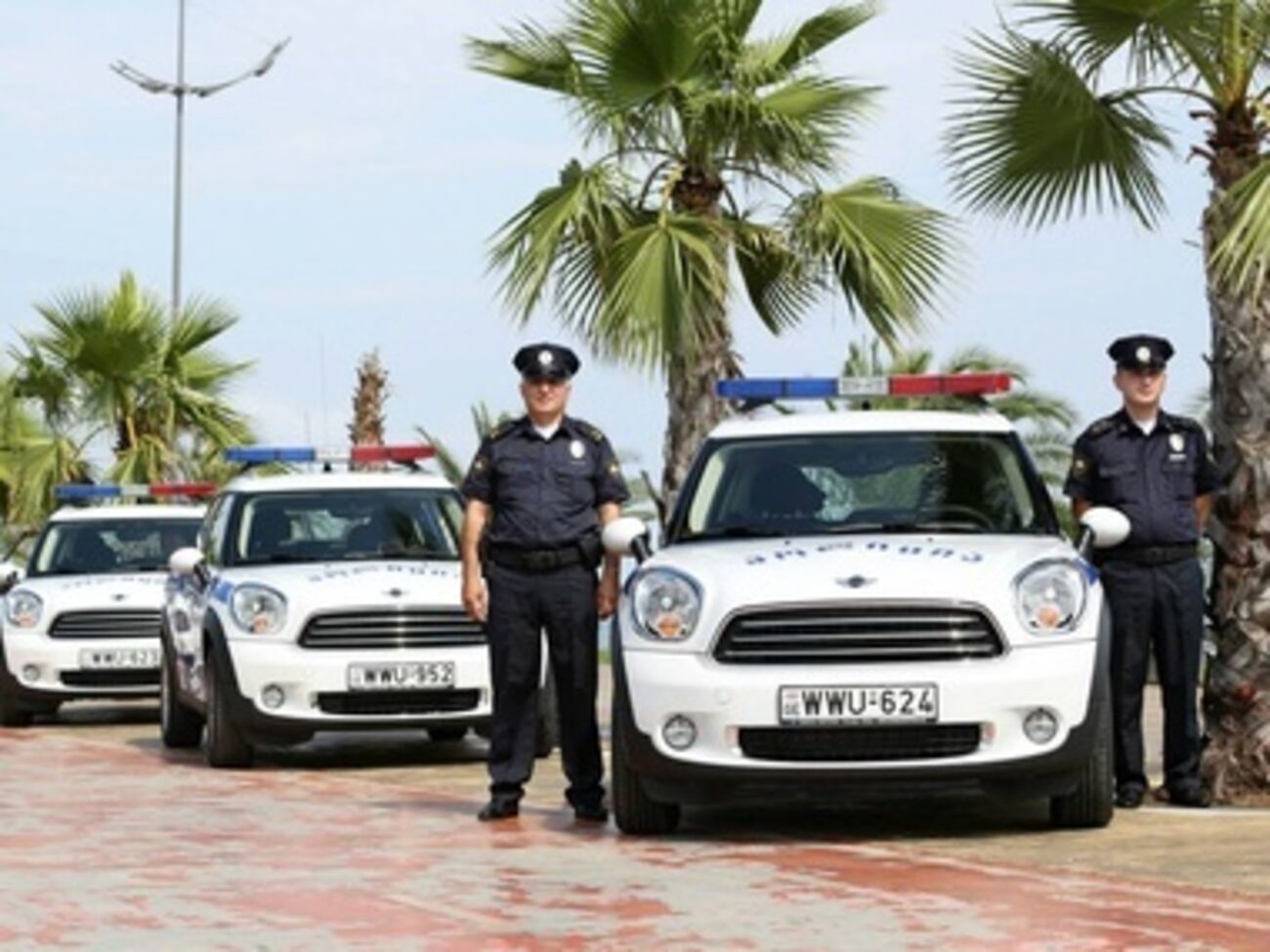 Грузинские полицейские