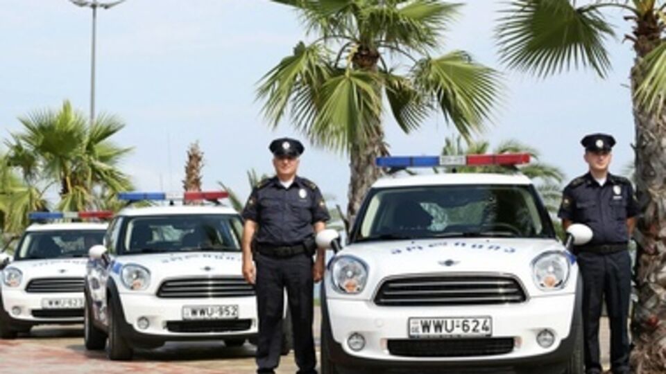 Грузинские полицейские