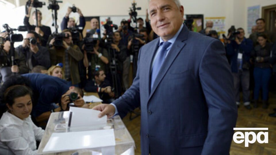 Лидер партии ГЕРБ Бойко Борисов