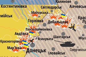 Обстрелы в зоне АТО продолжаются