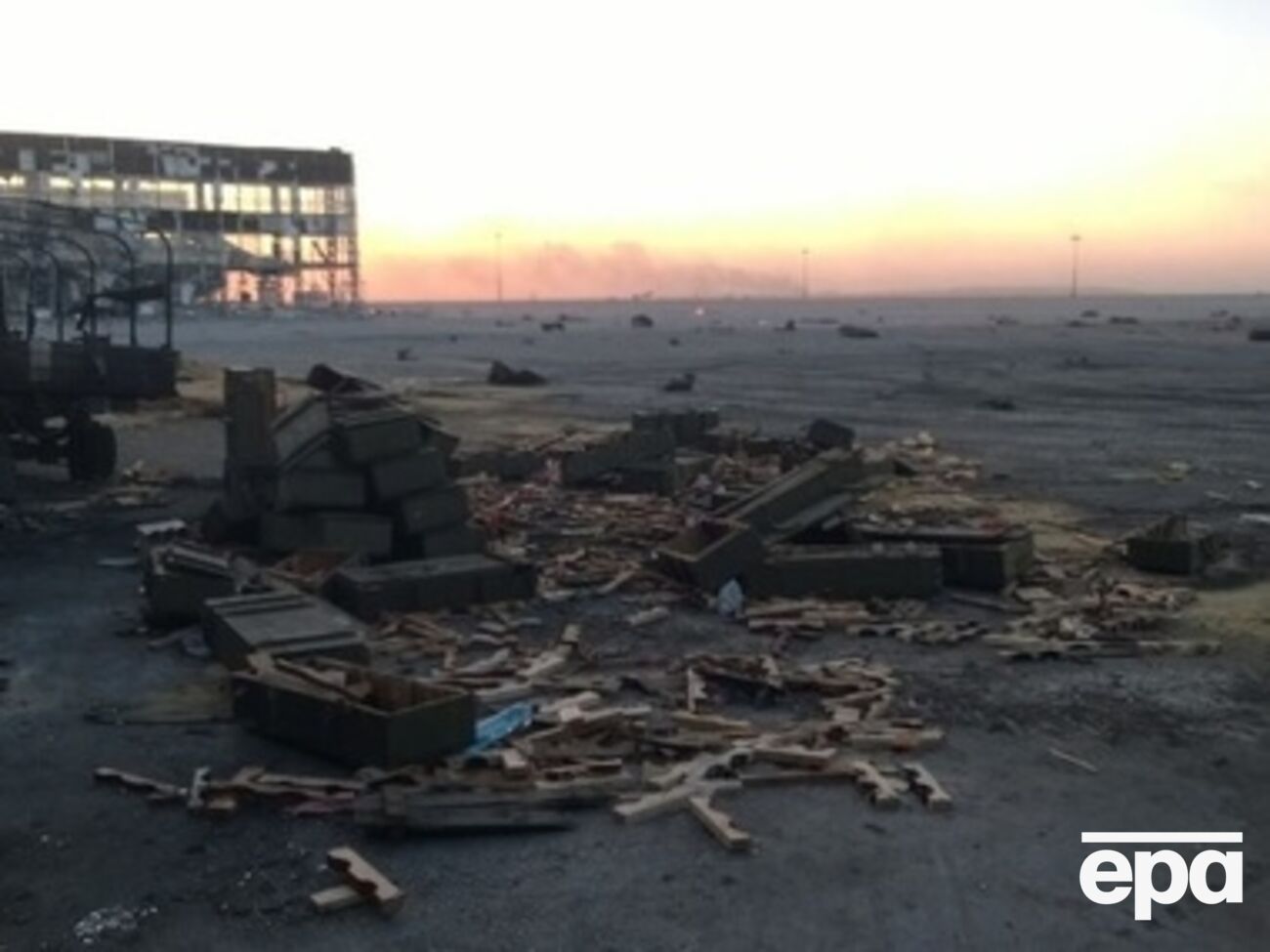 Донецкий аэропорт находится в рабочем состоянии