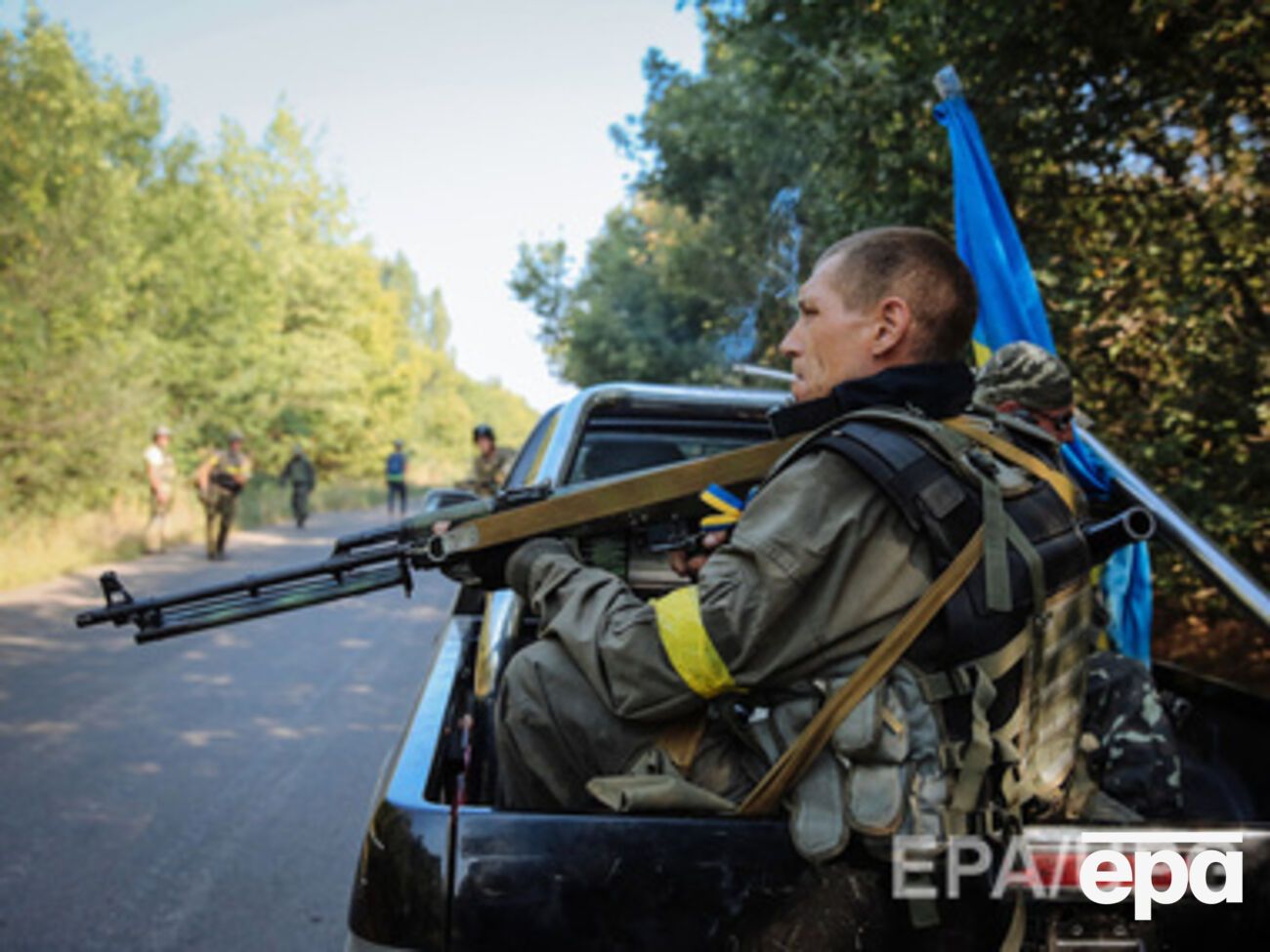 С украинской стороны границы боевиков тоже никто не ждет