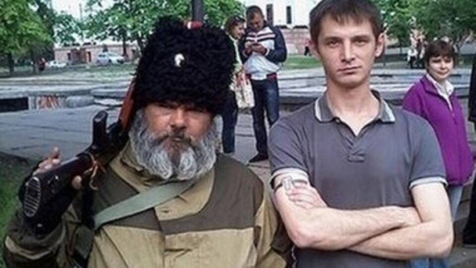 Игорь Щука с террористом по кличке "Бабай"