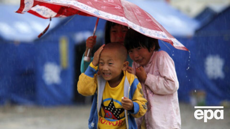 В Китае произошло землетрясение