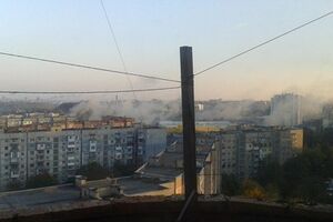 Вокзал в Донецке снова обстреляли