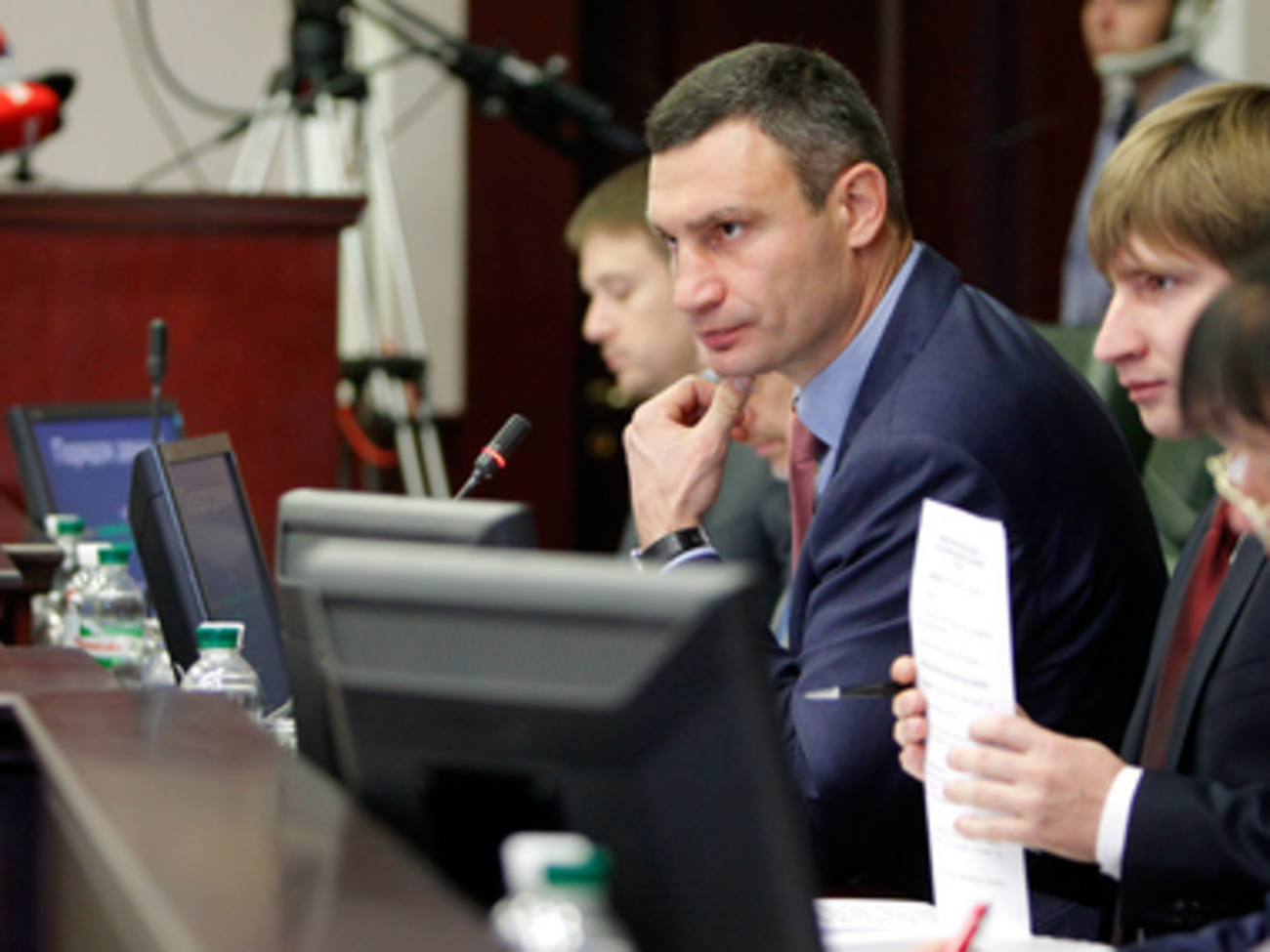 Кличко пообещал всем киевлян горячую воду через два дня