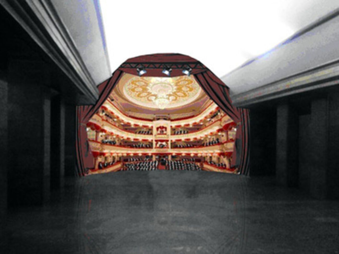 Эскиз панно с эффектом 3D