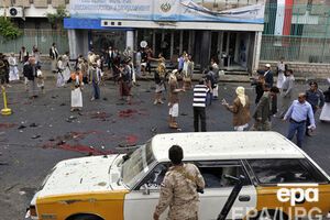 Место теракта в Йемене