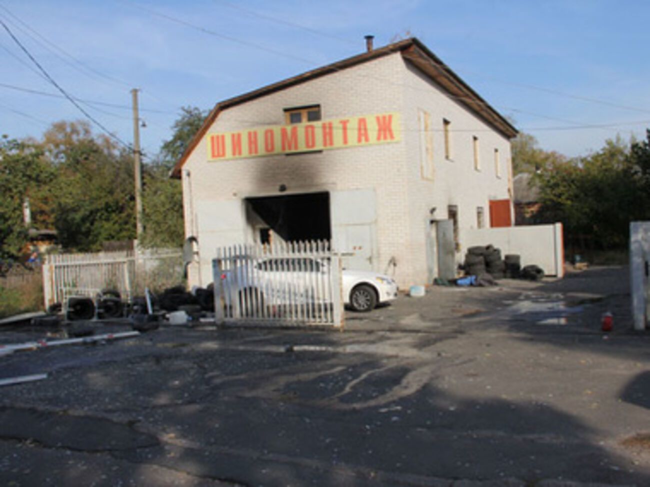 На СТО отсутствуют любые признаки взрыва бытового газа