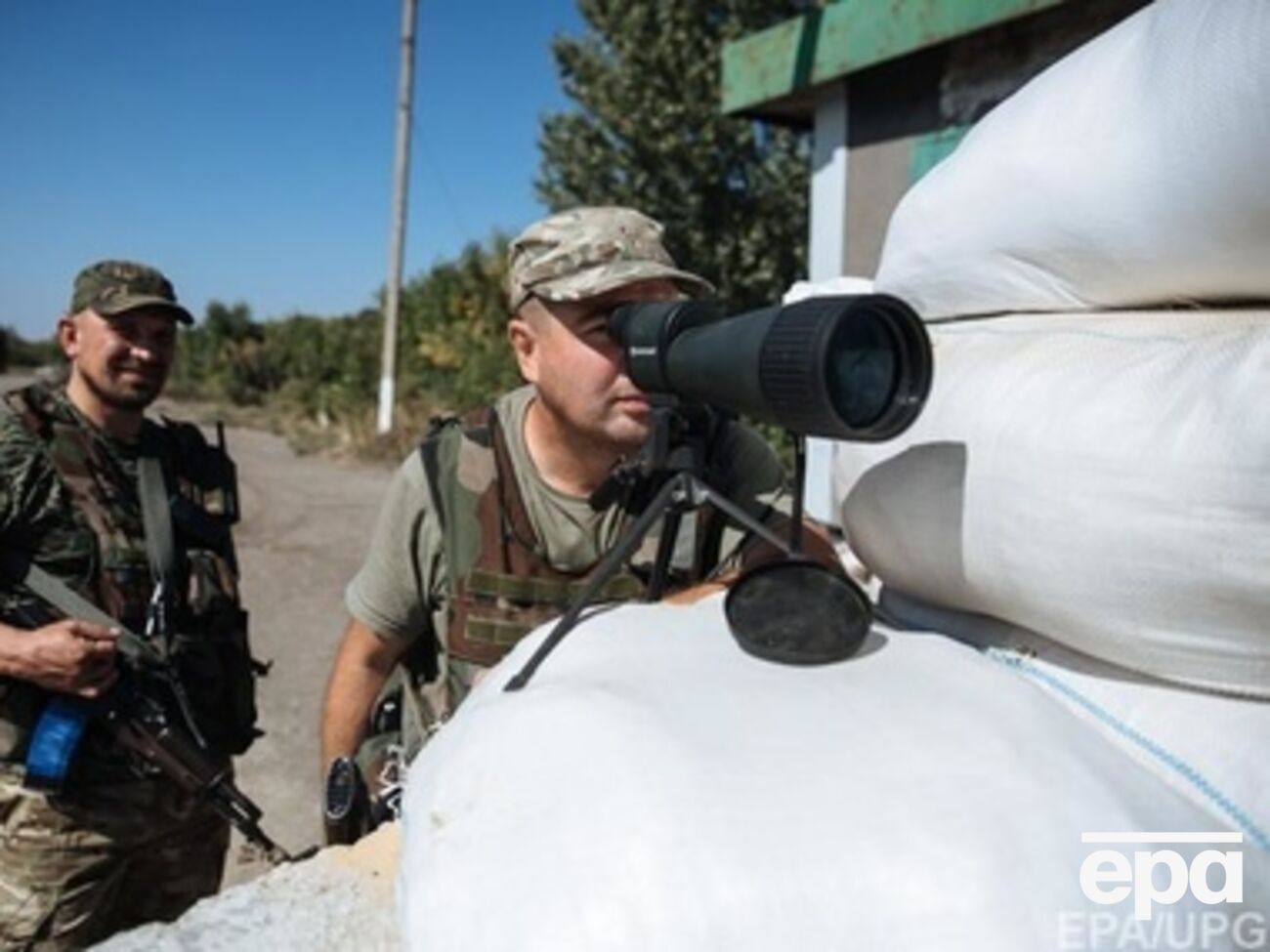 Трасса Бахмутка является линией разграничения сторон согласно Минскому протоколу