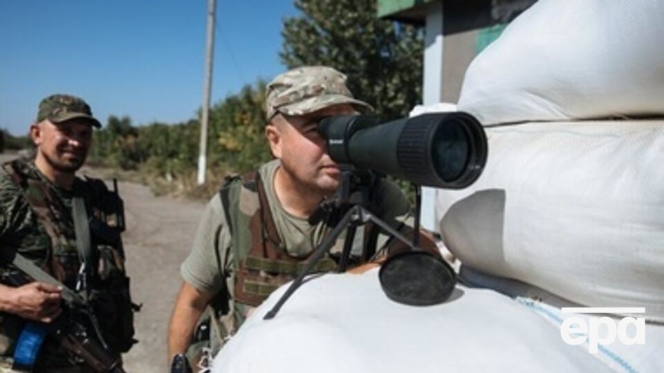 Трасса Бахмутка является линией разграничения сторон согласно Минскому протоколу