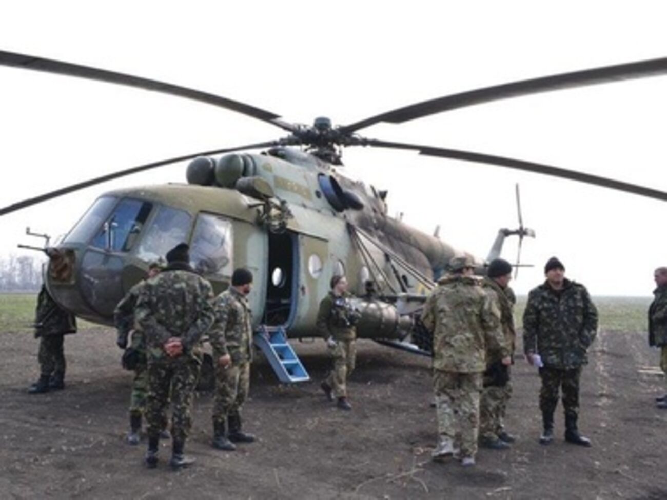 Раненых доставили в Днепропетровский военный госпиталь