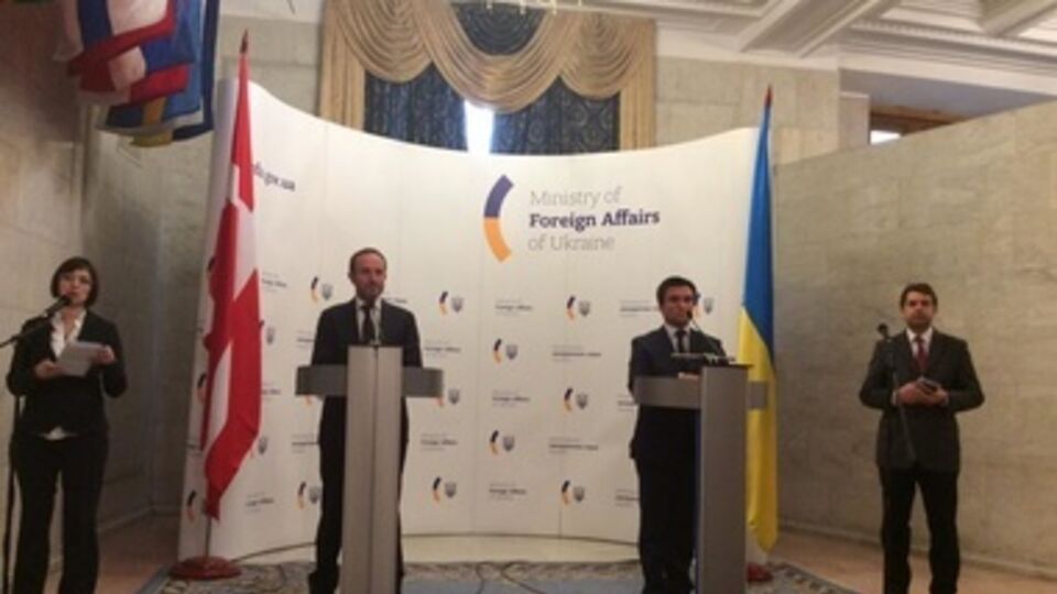 Совместная пресс-конференция Мартина Лидегора и Павла Климкина