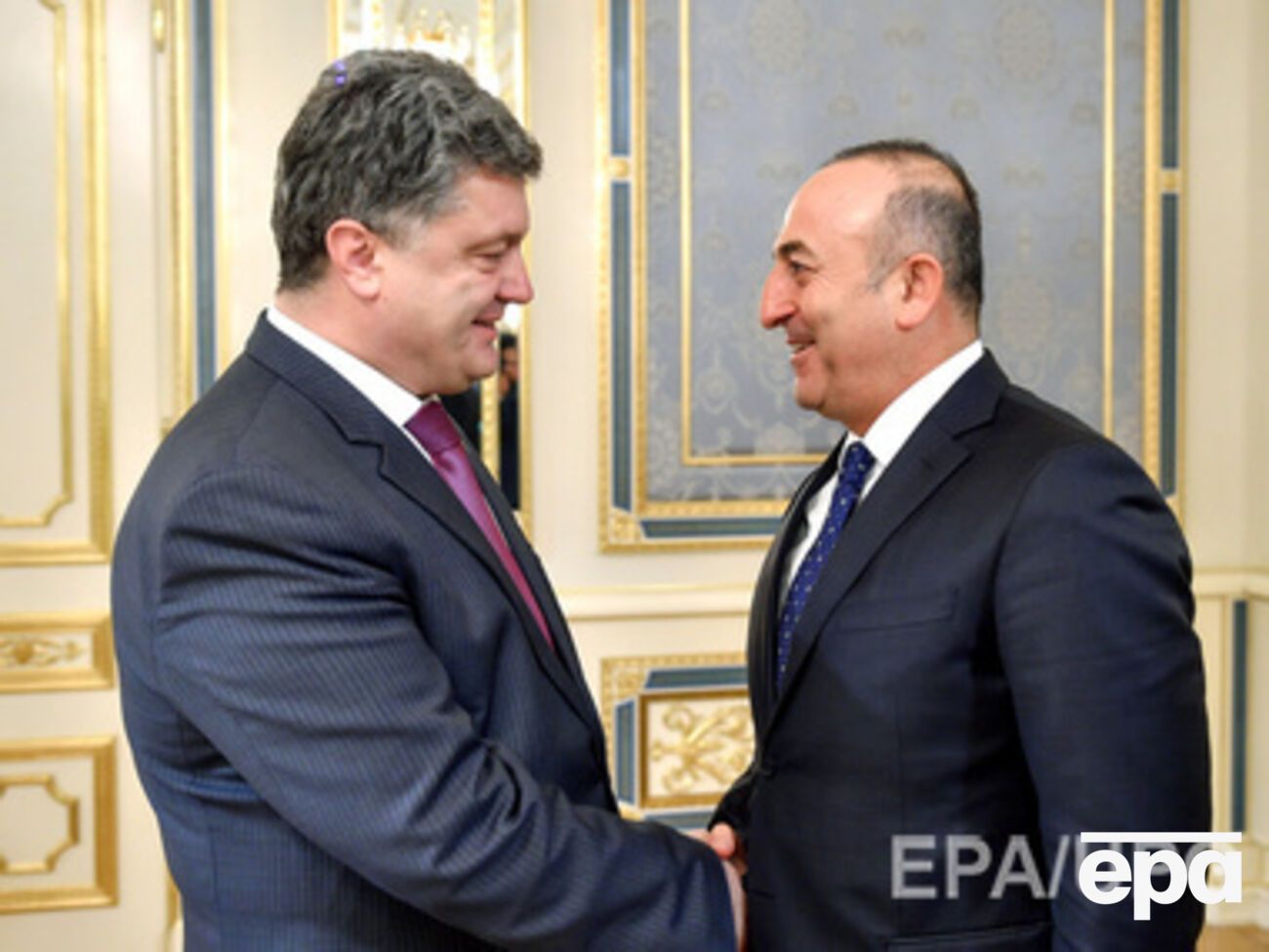 Порошенко встретился с главой &nbsp;МИД Турции