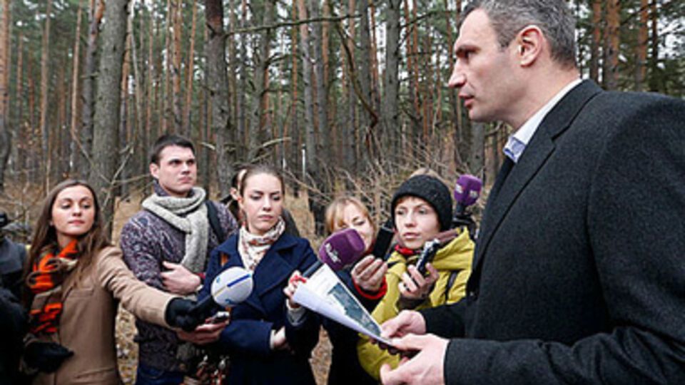 Кличко пообещал землю участникам АТО