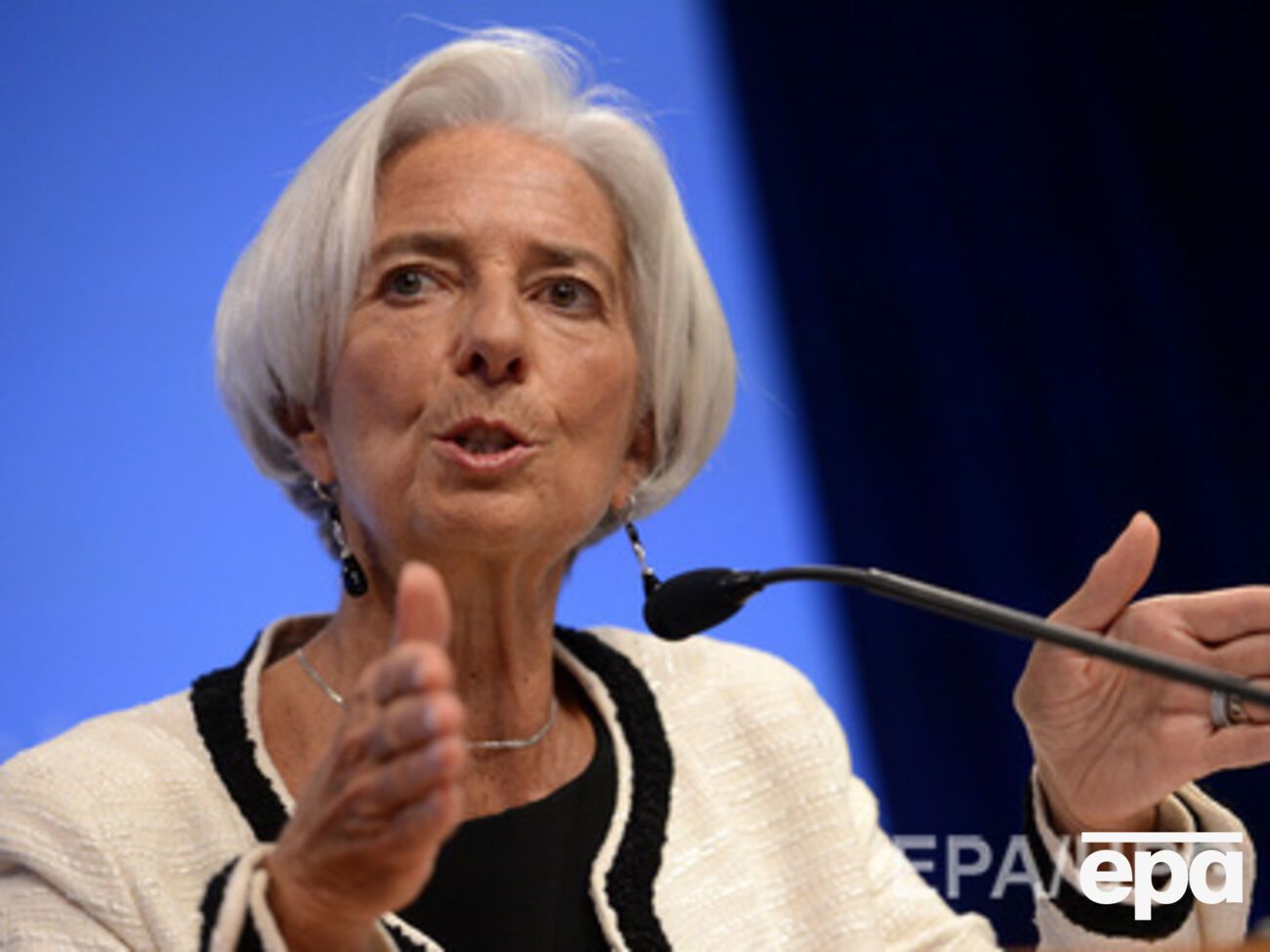 Глава МВФ Кристин Лагард