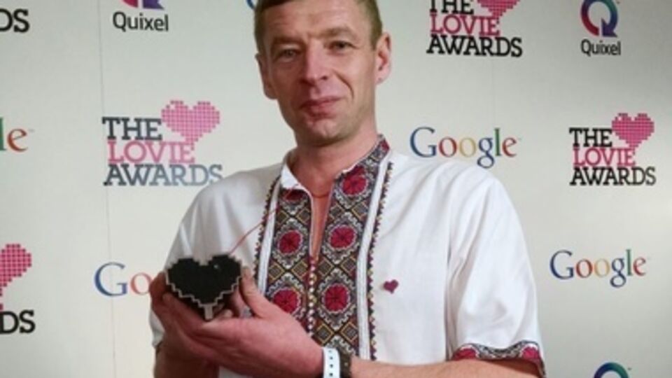 Андрей Дубчак с наградой