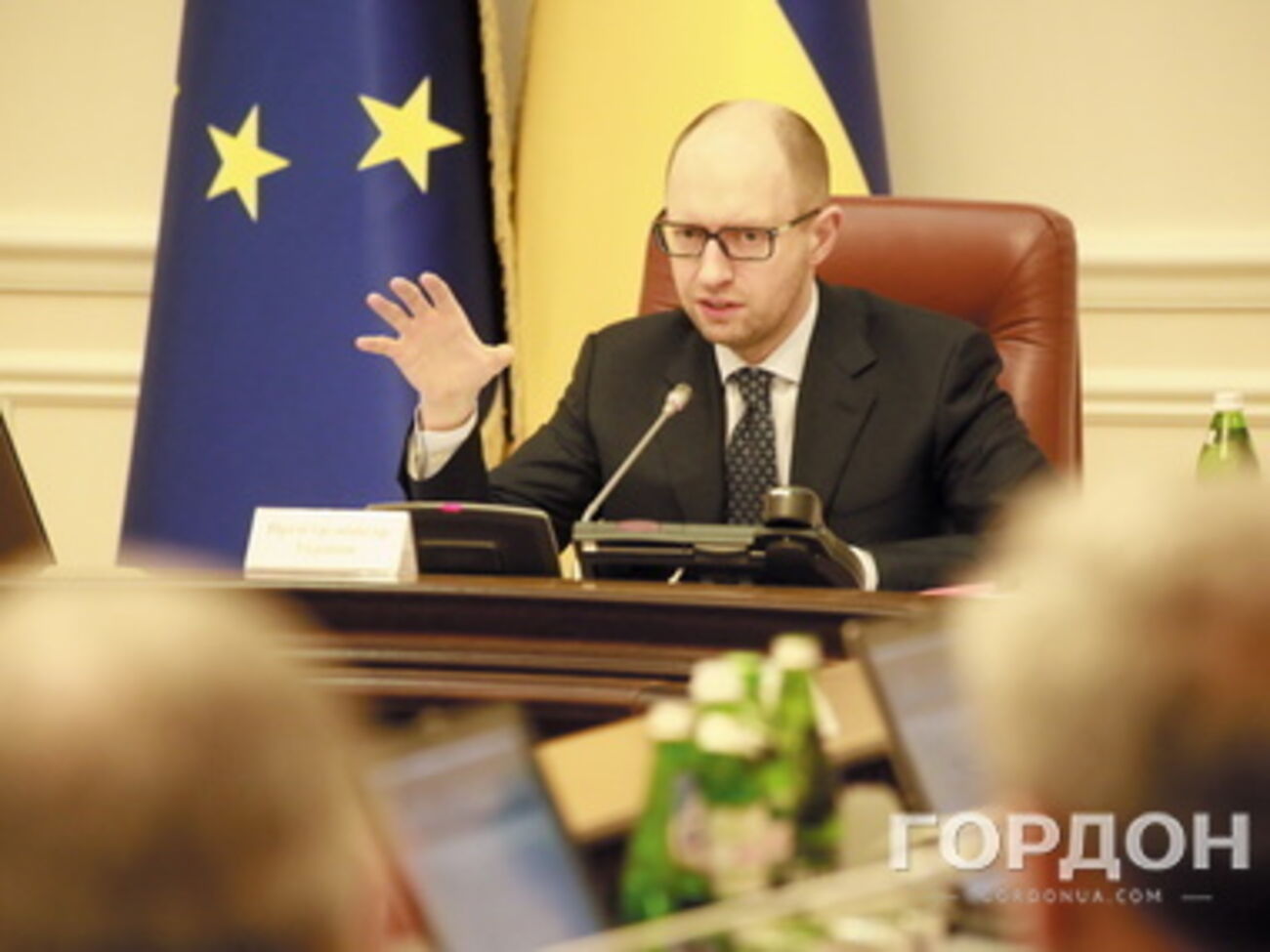 Яценюк проводит заседание Кабмина