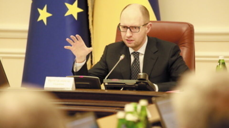 Яценюк проводит заседание Кабмина