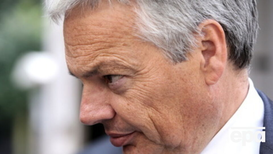 Министр иностранных дел Бельгии Дидье Рейндерс