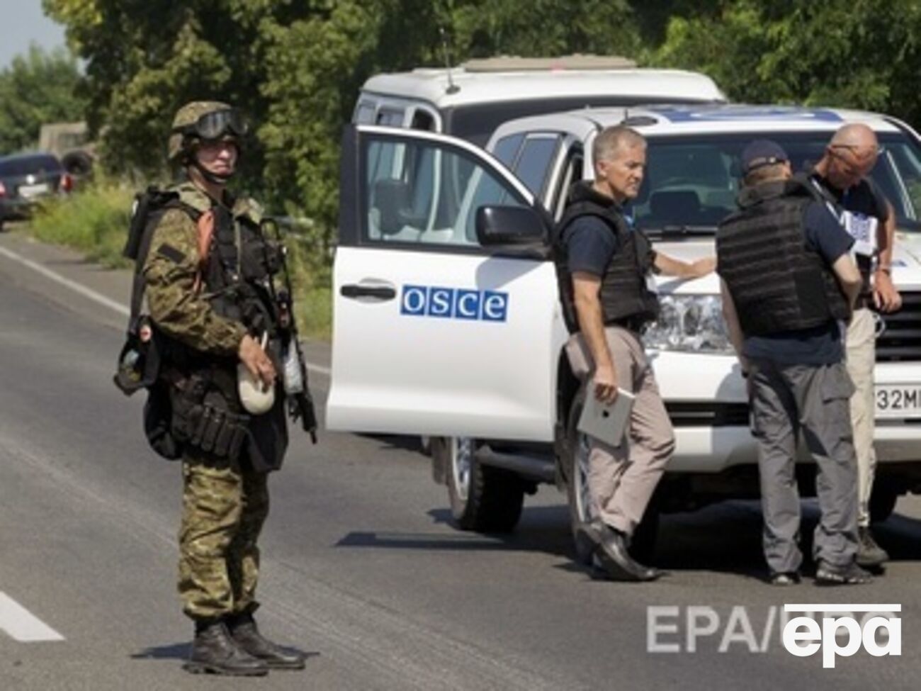 В ОБСЕ заявили, что люди в камуфляже стали чаще пересекать российско-украинскую границу