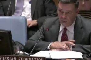 Заместитель постоянного представителя РФ при ООН Александр Панкин