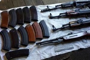 У задержанного изъят арсенал оружия