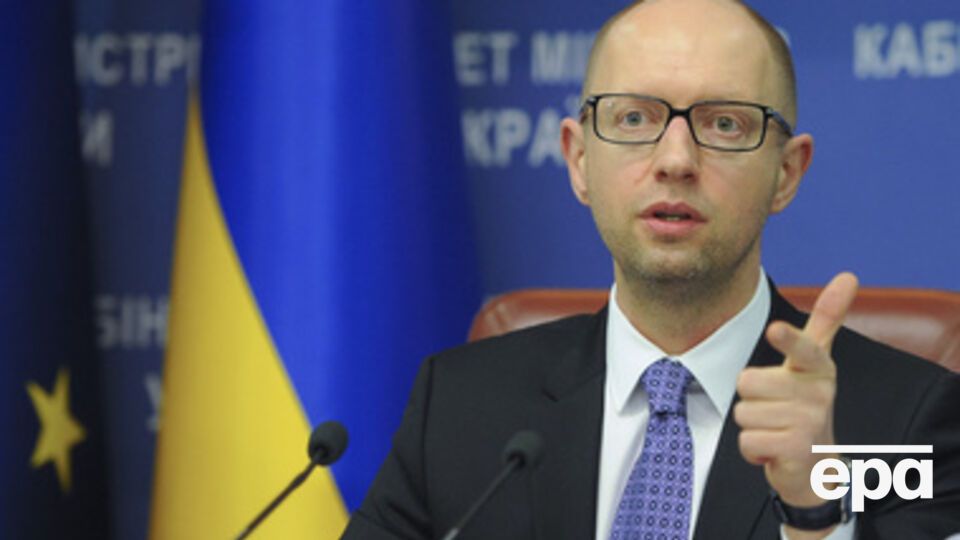 Яценюк огласил список кандидатур в Кабмин