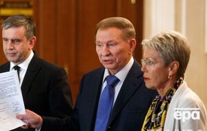 Экс-президент Леонид Кучма представлял украинскую сторону на переговорах в Минске