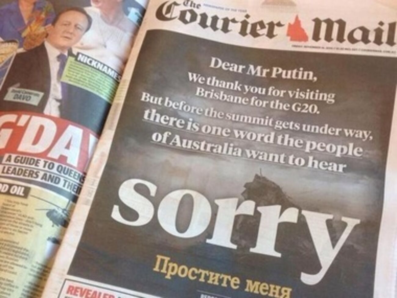 Австралийская газета хочет, чтобы Путин извинился за сбитый под Донбассом Boeing