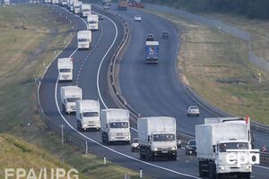 Последний раз колонна грузовиков приезжала на Донбасс 4 ноября